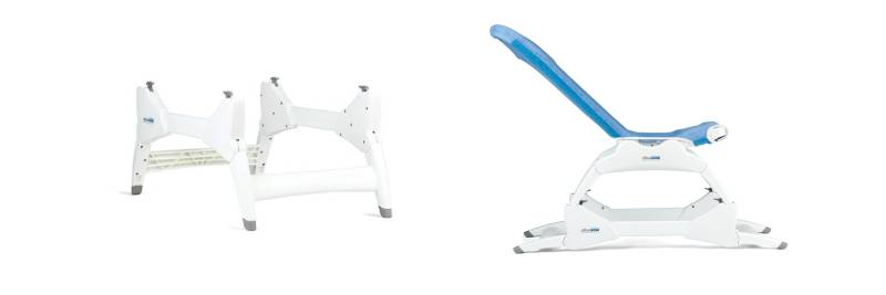 Wave, silla de ducha de gran utilidad y confort con diseño funcional